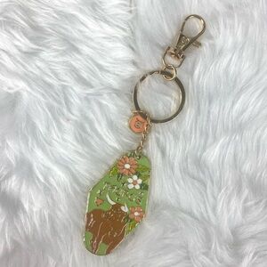 Taurus Zodiac Gold Keychain